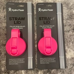 Hydro Flask Straw Lid with 2 straws (2PACK)